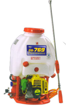 powered pack sprayer